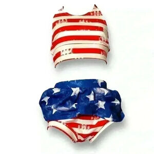 Stars and stripes baby 2 piece set